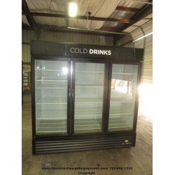 USED TRUE 3 DOOR REFRIGERATOR MERCHANDISER GDM-72-HC~TSL01