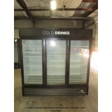 USED TRUE 3 DOOR REFRIGERATOR MERCHANDISER GDM-72-HC~TSL01