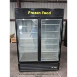 USED TRUE 2 DOOR FREEZER MERCHANDISER GDM-49F-LD 