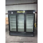 USED TRUE 3 DOOR REFRIGERATOR MERCHANDISER GDM-72