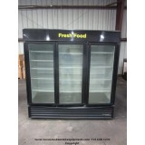 USED TRUE 3 DOOR REFRIGERATOR MERCHANDISER GDM-72