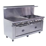 Royal Range 72" Restaurant Range: RR-10G12