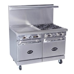 Royal Range 48" Restaurant Range: RR-4G24