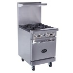 Royal Range 24" Restaurant Range: RR-2G12